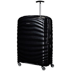 Samsonite Lite-Shock Spinner 4-Wheel 82cm Extra Large Suitcase Black